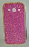 Θήκη TPU  για Samsung Galaxy Core 2 glitter pink (ΟΕΜ)